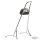Burly tall chrome sissybar XL04-up w/pad