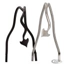 Sissy bar 14" devil tail Polished 7,5"