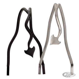 Sissy bar 14" devil tail Polished 8,75"