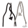 Sissy bar 14" devil tail Polished 8,75"