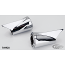 MCJ Finned Top Endkappen für Royal 80, verchromt