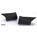MCJ Finned Top Endkappen für Royal 80, schwarz
