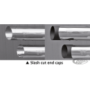 MCJ Slash Cut Endkappen für Royal 80, verchromt