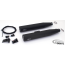 2:2 mufflers FLSTF07-16 Blk w/o end caps