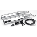 2in2 Royal mufflers FXS Chr w/o end caps
