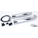 2in2 mufflers FLSTSB/FLS Chr no end caps