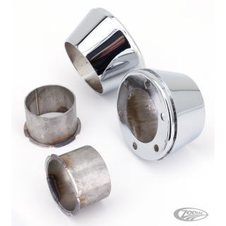 MCJ Tapered Endkappen für Royal 90 und Race 90, verchromt