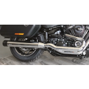 MCJ Royal FLSB18 chr/blk striped end cap