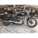 MCJ Royal FLSB18 chr/blk striped end cap