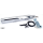 MCJ Royal FLSB18 chr/blk striped end cap
