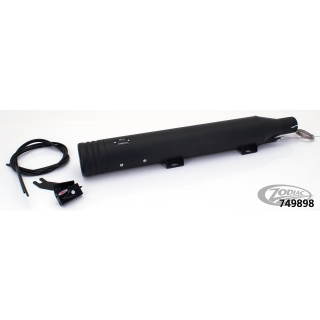 MCJ Royal FLSB18 blk/blk striped end cap