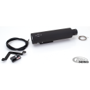 MCJ XG750 slip-on TAPER SLASHED ENDCAP