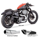 XL04-up COMBAT 2-1 SHORTY BK/CH  (4.5")