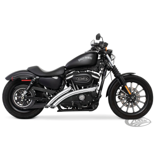 RADICAL RADIUS XL04-UP CHROME BLACK TIPS