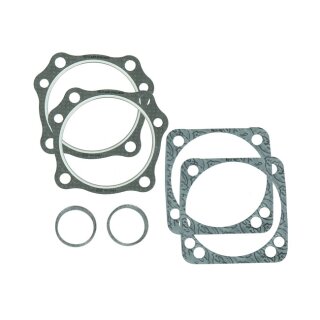 S&S, cylinder head/base & exhaust gasket kit. 4-1/8" bore