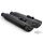 4" RACING SLIP-ONS PITCH BLK FLH/T17-UP