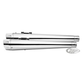 4.5" Combat Slip-Ons chrome FLH/T95-16