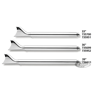 2.5"OD Blue-Proof Sharktail long s/o BLK