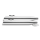 4" INVERTED SLASH CHROME FLH/T95-16