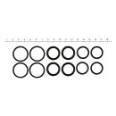 S&S, pushrod cover seal kit. Rubber