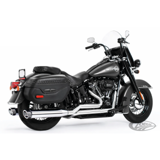 4" RACING TRUE-DUALS ST18-up Ch/Bk