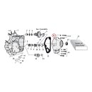 JIMS Billet Cam Cover chrom für Harley Dyna Shovel...