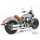 Freedom Eagle mufflers chr/blk Scout14up