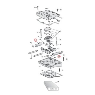 JIMS ROLLER ROCKER SET, 1.745 RATIO