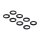 JIMS, replacement lock ring set for roller rocker arms