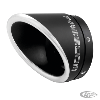 COMBAT SHORTY END CAP 4.5" SCULPTED BLCK