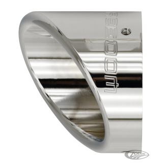 TURNOUT END CAP 4.5" CHROME