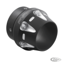 US-OUTLAW TIP 4.5" für Harley Black Sculpted