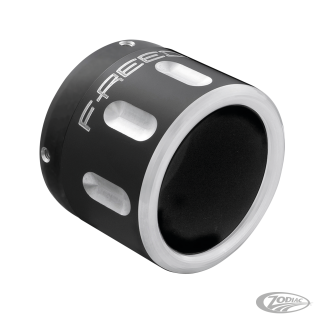 Eagle 4" End cap Black sculpted cut