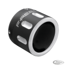 Eagle 4" End cap Black sculpted cut