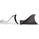 FREEDOM Sharktail end cap 2 1/8" chrome