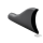 Sharktail pitch black end cap 2.125"