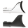 SHARKTAIL TIP CHROME 2.5" EA