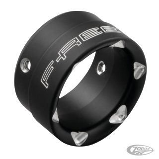 FREEDOM Black Star 2 1/2" end cap