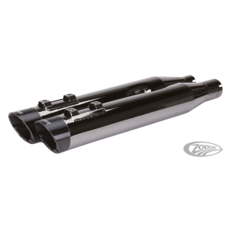 2Bros FLH/T17-up S/Os Black Chr slash
