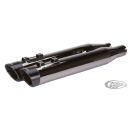 2Bros FLH/T17-up S/Os Black Chr slash