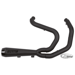 2Bros XL04-13 2-1 SS CF Race Exhaust BLK