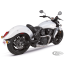 2Bros 2-1 Indian Scout Stainless/Carbon