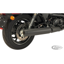Black chrome Stout CVO mufflers