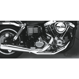2-1 Headpipes for Shovelhead polished