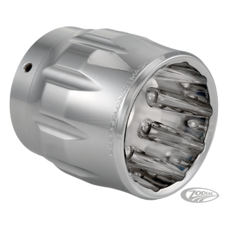 PM Exhaust tip Tech 10 chrome SE 4.0"