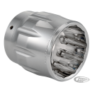 PM Exhaust tip Tech 10 chrome SE 4.0"
