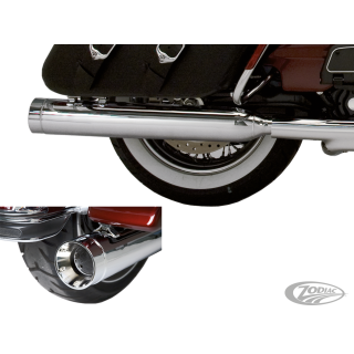 Kerker Stout slip-ons FLH/T95-09 chrome