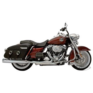Kerker Stout slip-ons FLH/T10-16 chrome