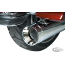 Kerker Stout Slip ons FLH/T17-UP Chrome