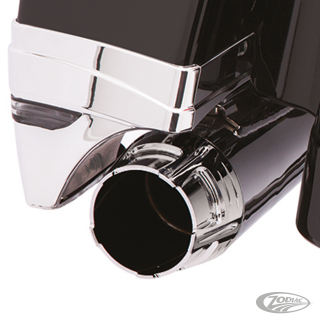 Billet Diffuser Muffler Tips Chrome